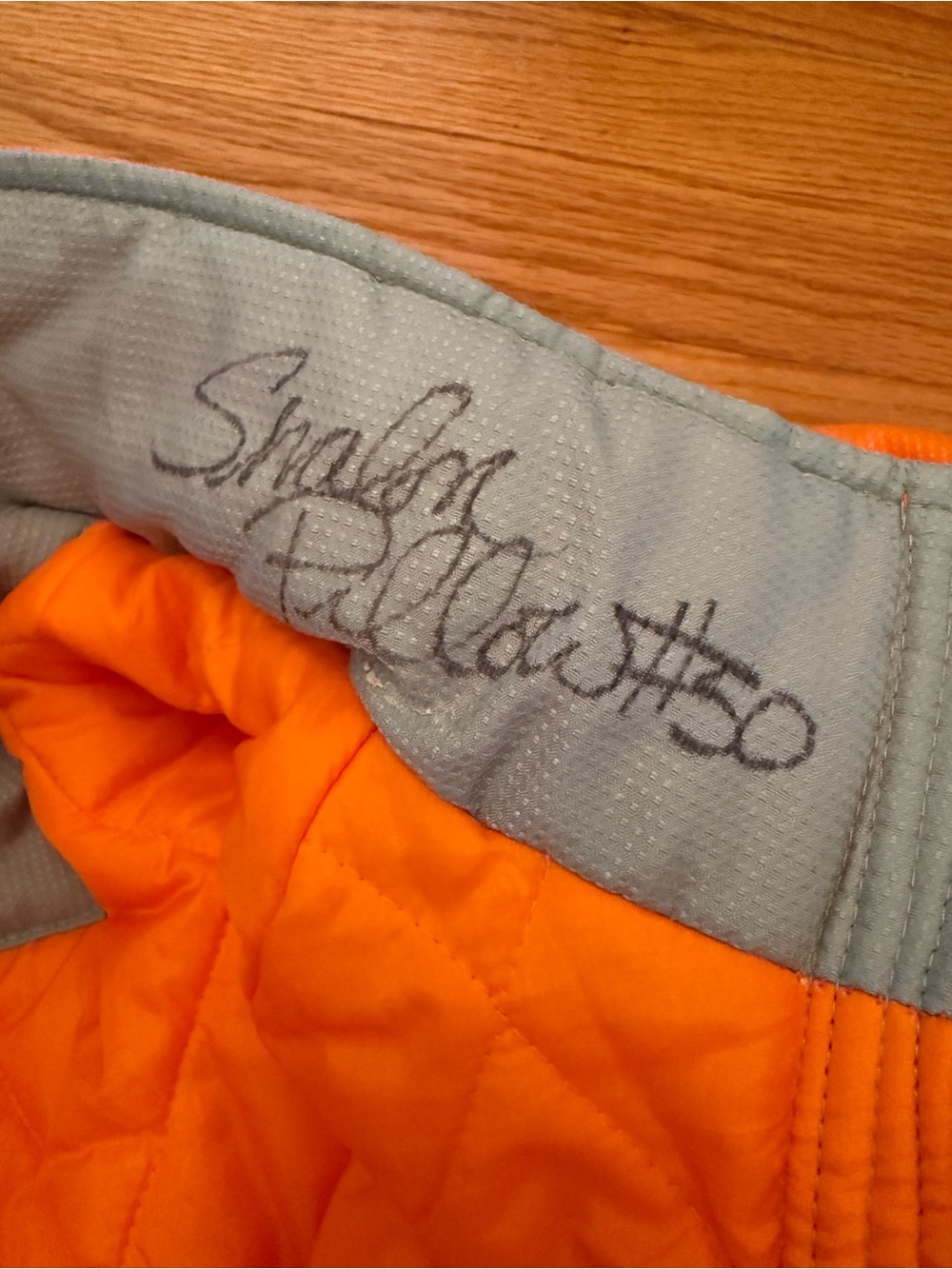 Autographed Women's UT Volunteer Basketball Jacket Shalon Pillow #50